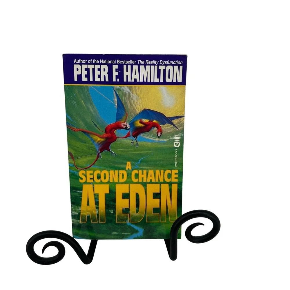 A Second Chance at Eden Peter F. Hamilton Mass Market Paperback Sci-Fi Book